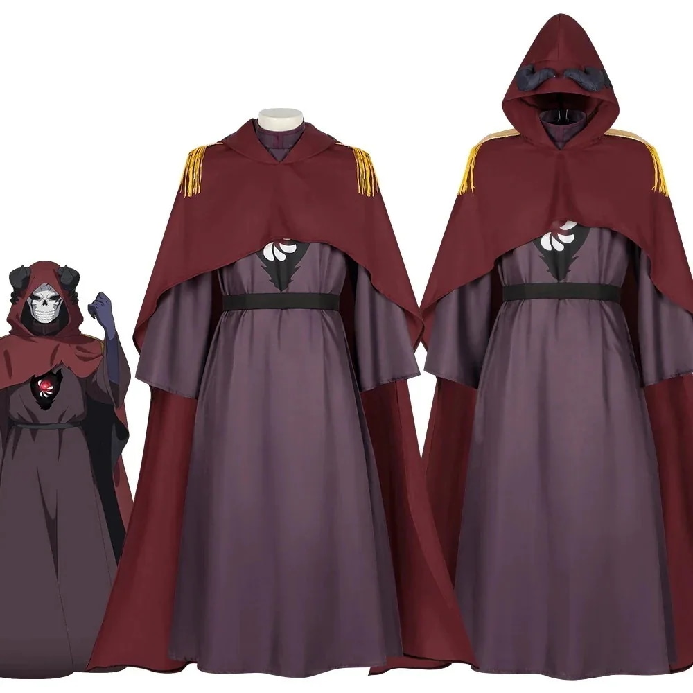 限定発売 独自の設計 魔王軍最強の魔術師は人間だった アイク　不死旅団の団長　魔王　コスプレ　コスチューム　コスプレ衣装　男女兼用　ハロウィン　舞台衣装
