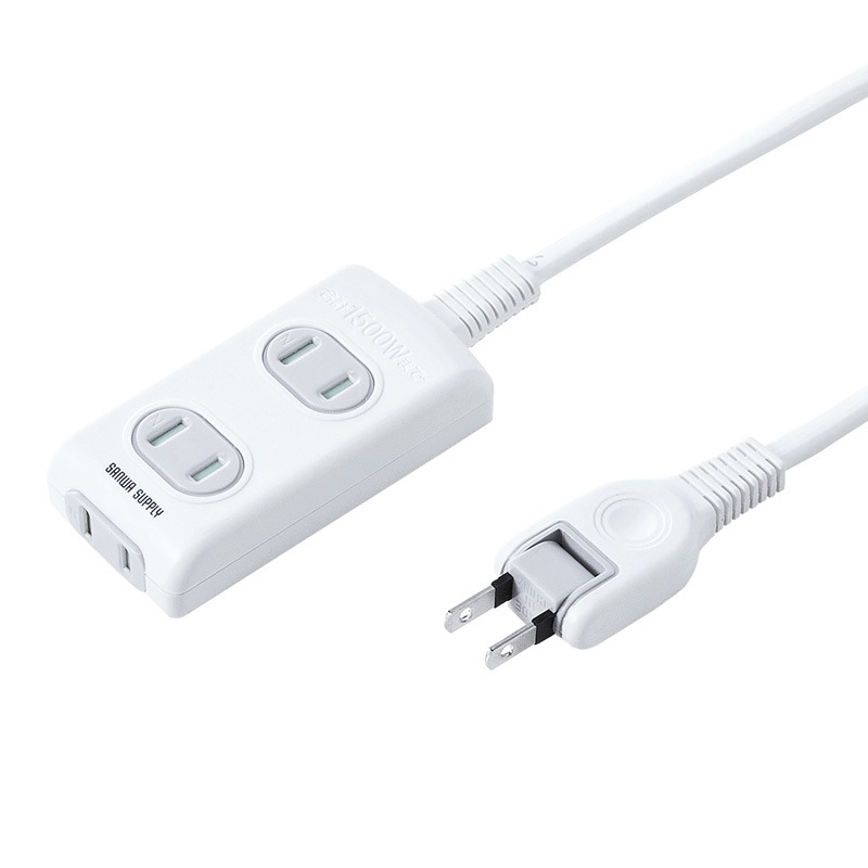 （まとめ買い）火災予防安全タップ 2P 3個口 5m ホワイト TAP-TSH35N [x3]
