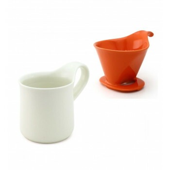 ZERO JAPAN（ゼロジャパン） ドリッパー＆カフェマグセット ドリッパートレイ付 DMZ-16 TG/IV 5,023円