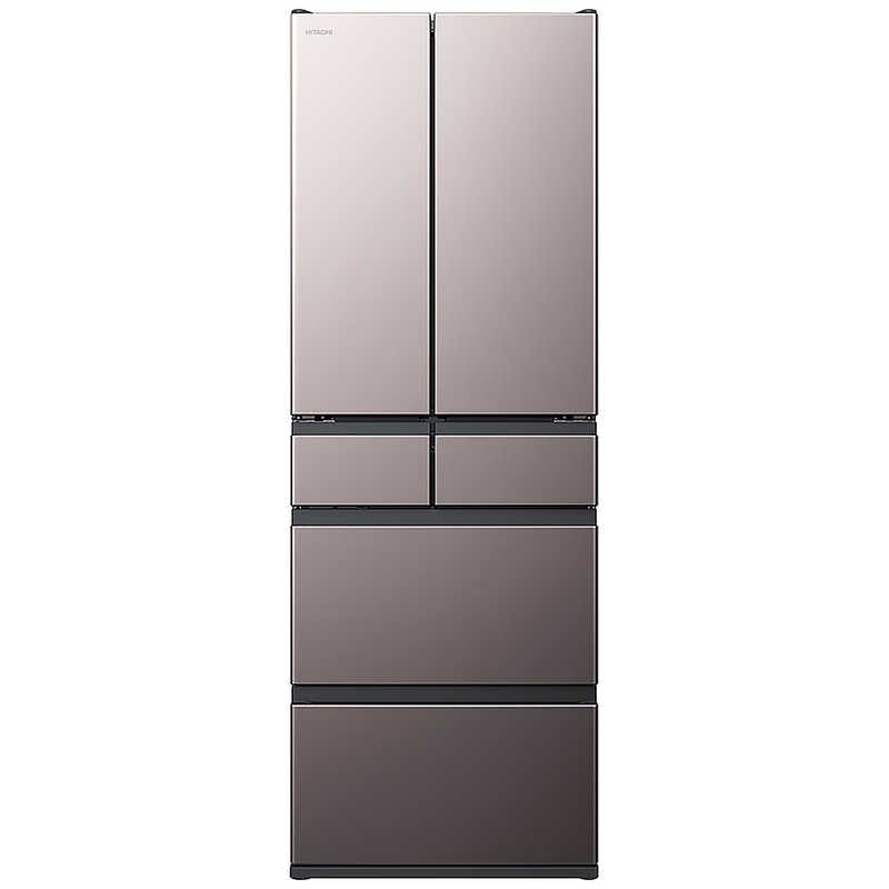 日立　HITACHI　冷蔵庫 6ドア 485L フレンチドア(観音開き) HWCタイプ 幅65cm ブラストモーブグレー　R-HWC49X_H（標準設置無料）