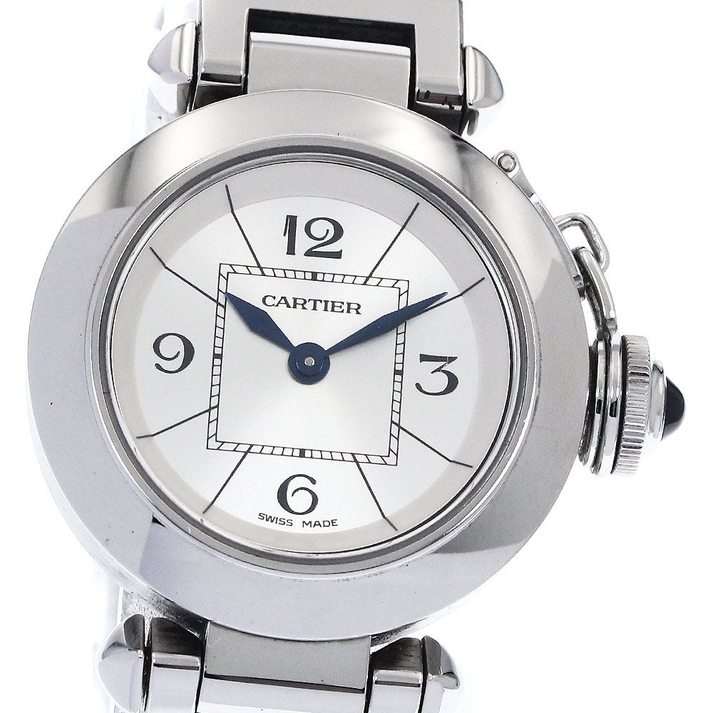 カルティエ CARTIER W3140007 ミスパシャ クォーツ レディース 美品 _892084【中古】 140,450円