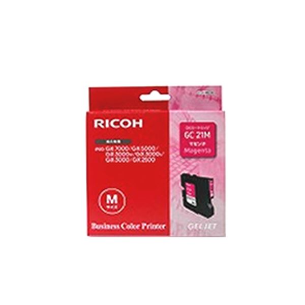 (業務用5セット)(純正品) RICOH リコー インクカートリッジ/トナーカートリッジ (GC21M M マゼンタ) ×5セット