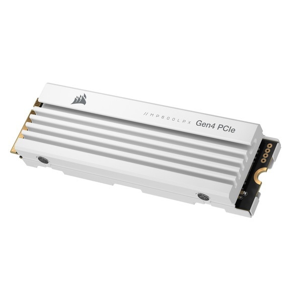 CSSD-F2000GBMP600PLPW CORSAIR MP600 PRO LPX White PCIe Gen4 x4 NVMe M.2 SSD 2TB 7100MB/s / 6800MB/s