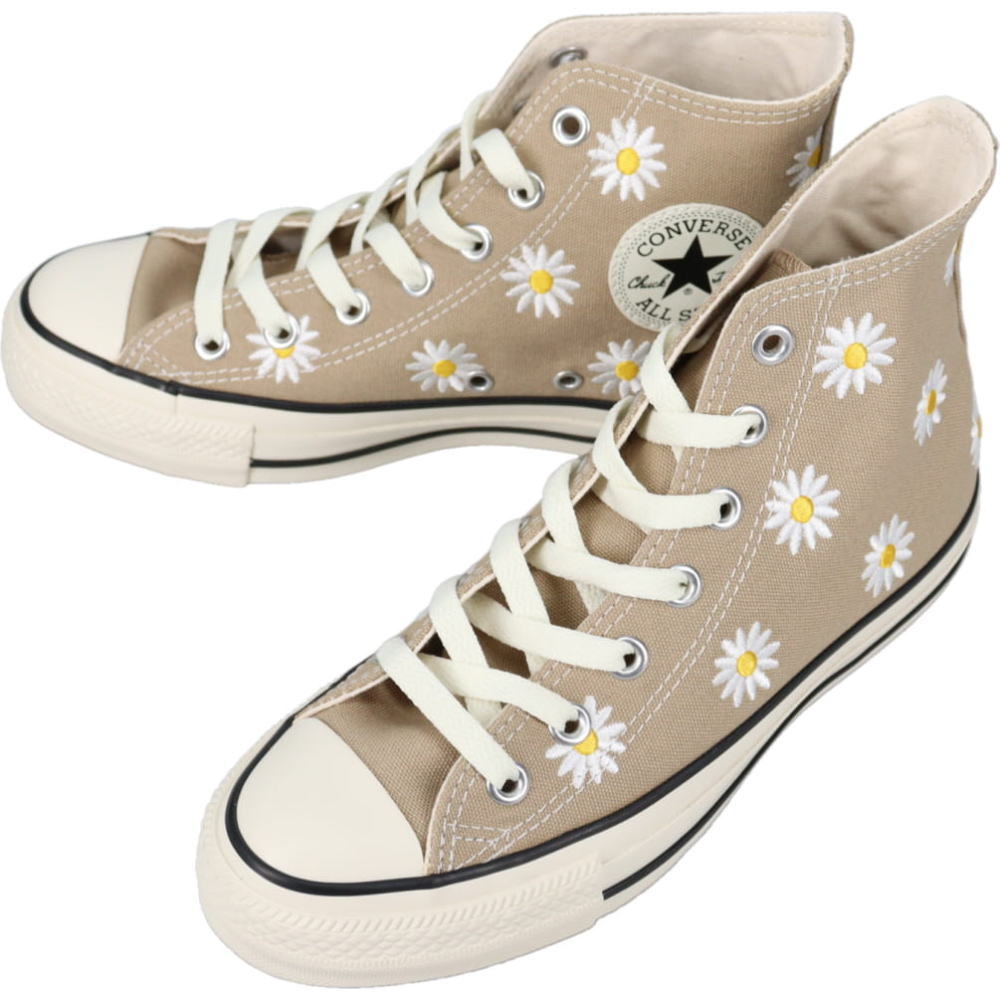 正規品 オールスター デイジーフラワー ハイ ALL STAR R DAISYFLOWER HI ベージュ 1SD825