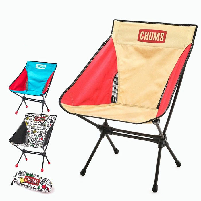 椅子 イス いす チェア 折り畳み式 折り畳み可能 軽量 コンパクト アウトドア キャンプ ブービー プリント