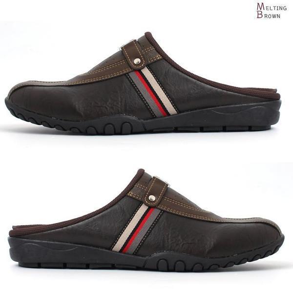 メンズオフィススリッパ メンズブロファー ja2