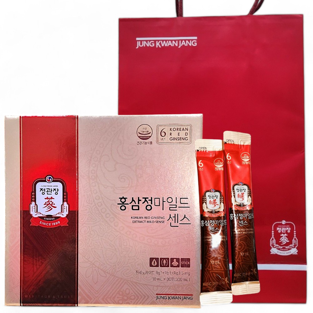 6年根紅蔘 紅蔘精 マイルドセンス 10mlx30包 1箱