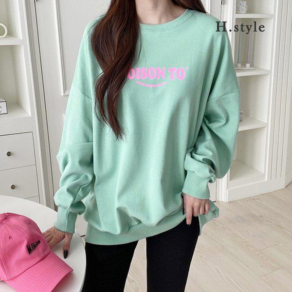 HスタイルPSポイズンマンツーマン/春の新商品/マンツーマン/MTM/Tシャツ/ルーズフィット/季節の変わり目