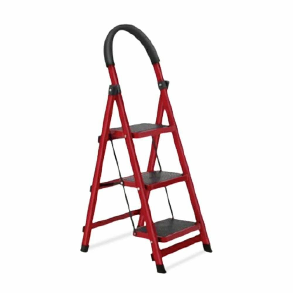 数量限定 日用品 昇降台 踏み台 3段 折りたたみ 脚立 三段ステップ台 踏む 脚立台 折り畳み ステップチェア 持ち手付き ステップ台 ステップ椅子 イス はしご 梯子 ステップ 大
