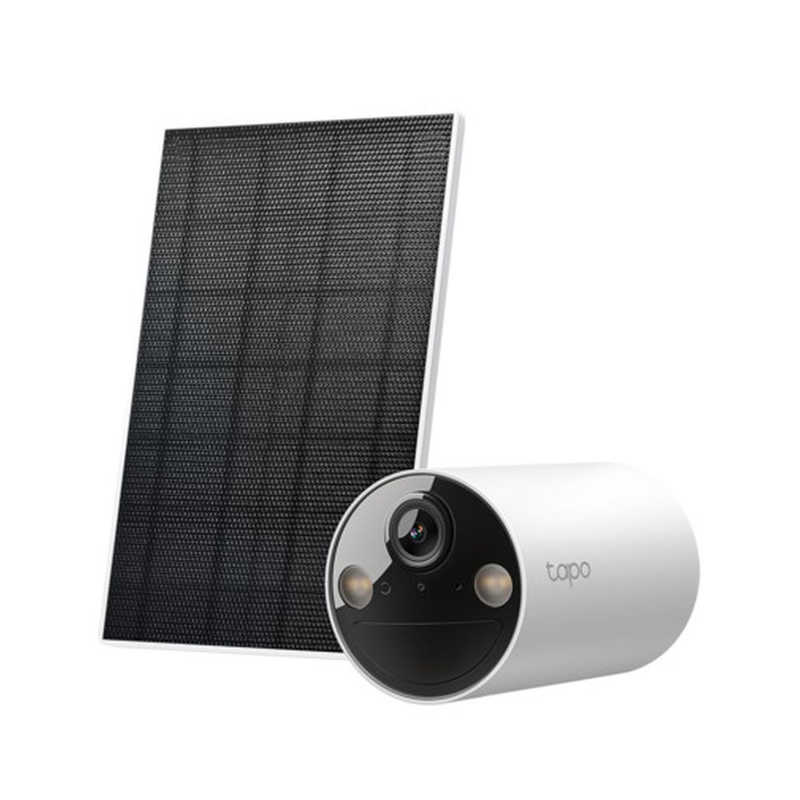 TPLINK　ソーラーパネル付き バッテリーWiFiカメラ IP65 300万画素 スマートAI検知(人物) 　TAPOC410KIT