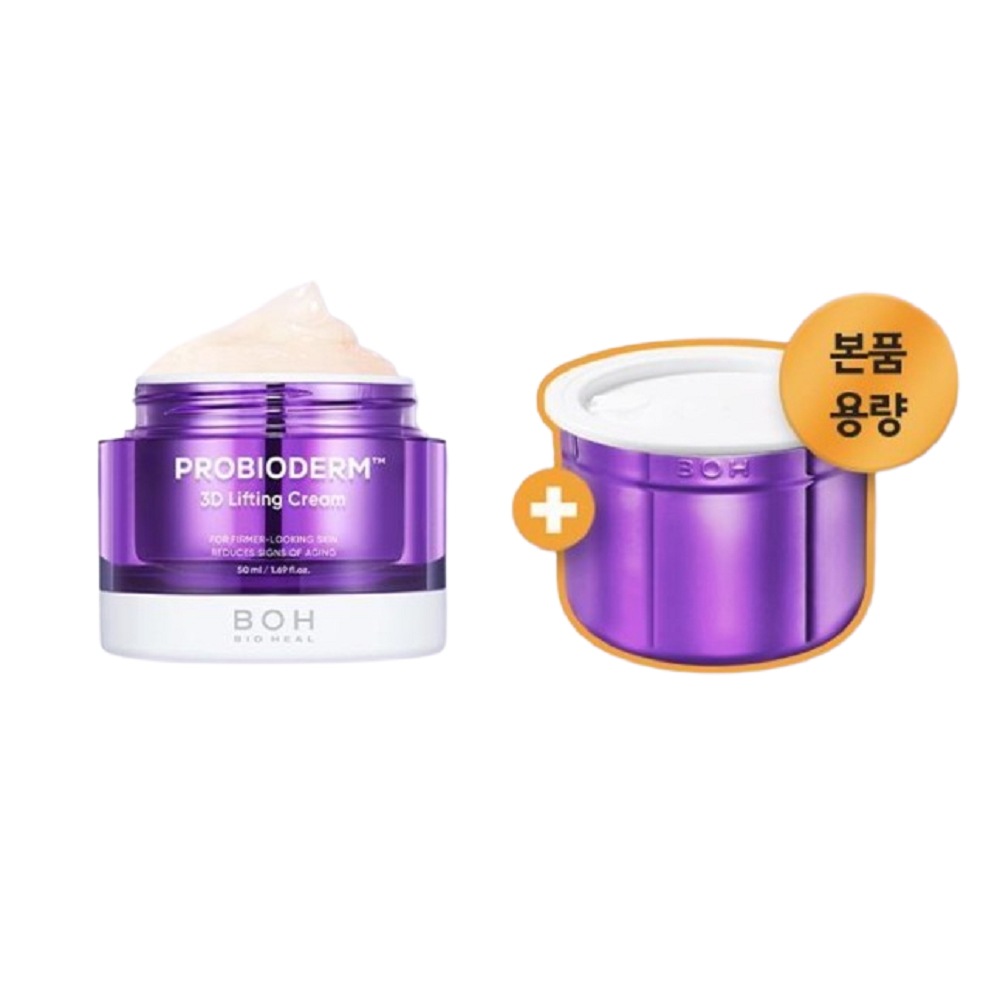 プロバイオダム 3D ボリューム 弾力 リフティング クリーム 50ml+リフィル50ml