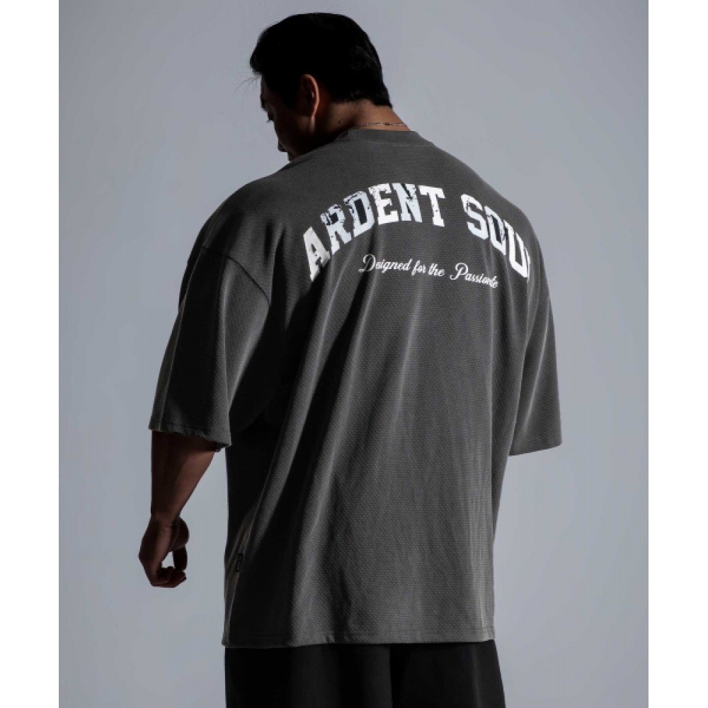 ARDENTSOUL ピグメントメッシュジャイアントフィットショートスリーブ 2カラー