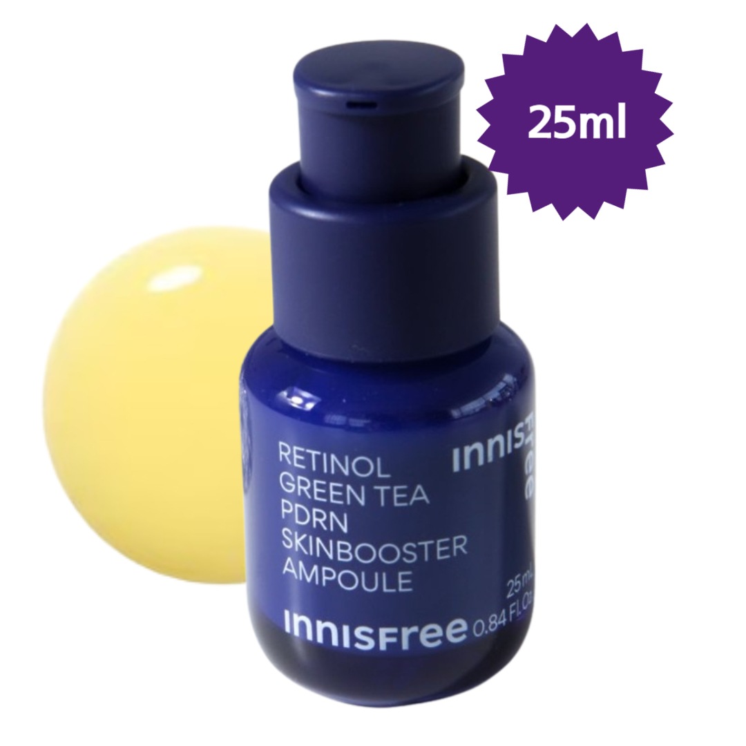 【NEW/正規品/大人気】レチノール グリーンティー PDRN スキンブースター アンプル 25ml/シワ/毛穴/弾力/光沢/柔らかい肌/韓国コスメ