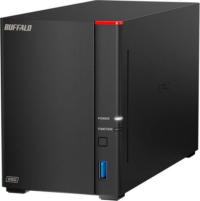 バッファローBUFFALO ネットワーク対応ハードディスク（NAS） 8TB（4TB×2） LS720D0802