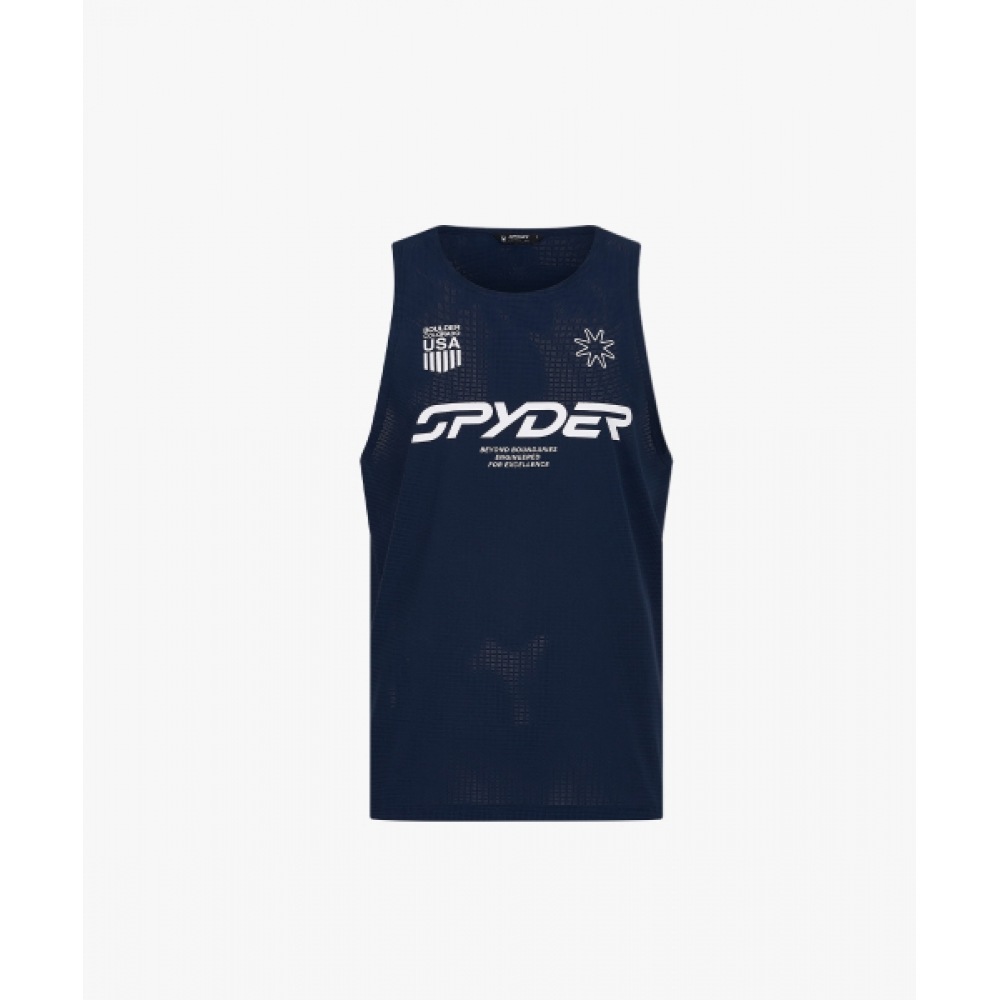 スパイダーメンズ AIR-DOT ランニングウォータースポーツノースリーブ SPLMCNSL331MDNY
