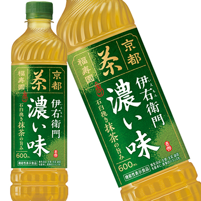 [送料無料] サントリー 伊右衛門 濃い味 600mlPET48本[24本2箱]【34