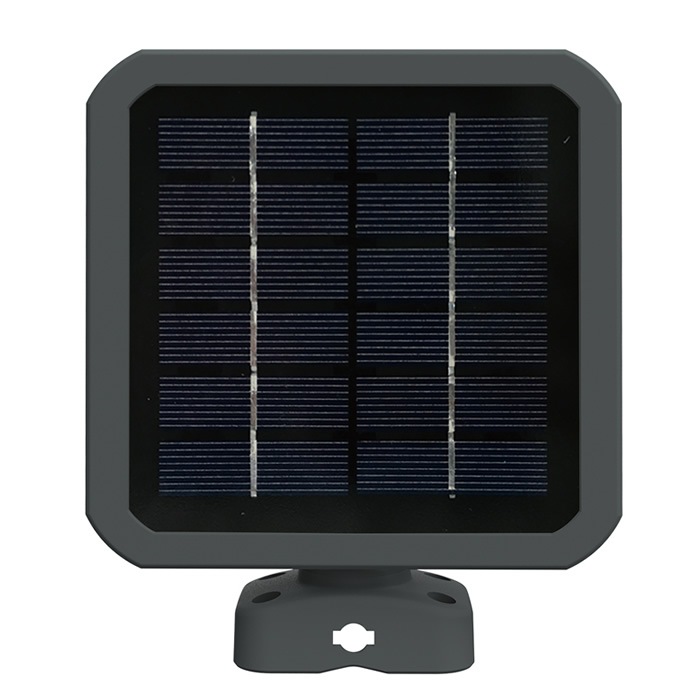 防犯カメラ 充電式カメラC-RC7200用ソーラーパネル C-RC7202 黒 4,662円