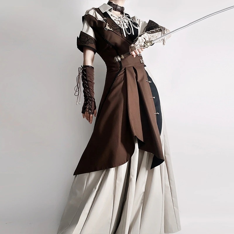 正規品デザイン遠航ガイドlolitaシャツ長ズボンコート王子系ロリータ暗黒