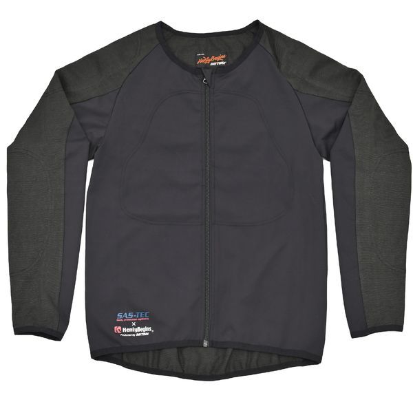 (Daytona) バイク用 インナーウェア(プロテクター別売) 耐切創(HPPE)/ストレッチ生地 耐切創インナープロテクター HBP-018 ブラック Lサイズ 41660