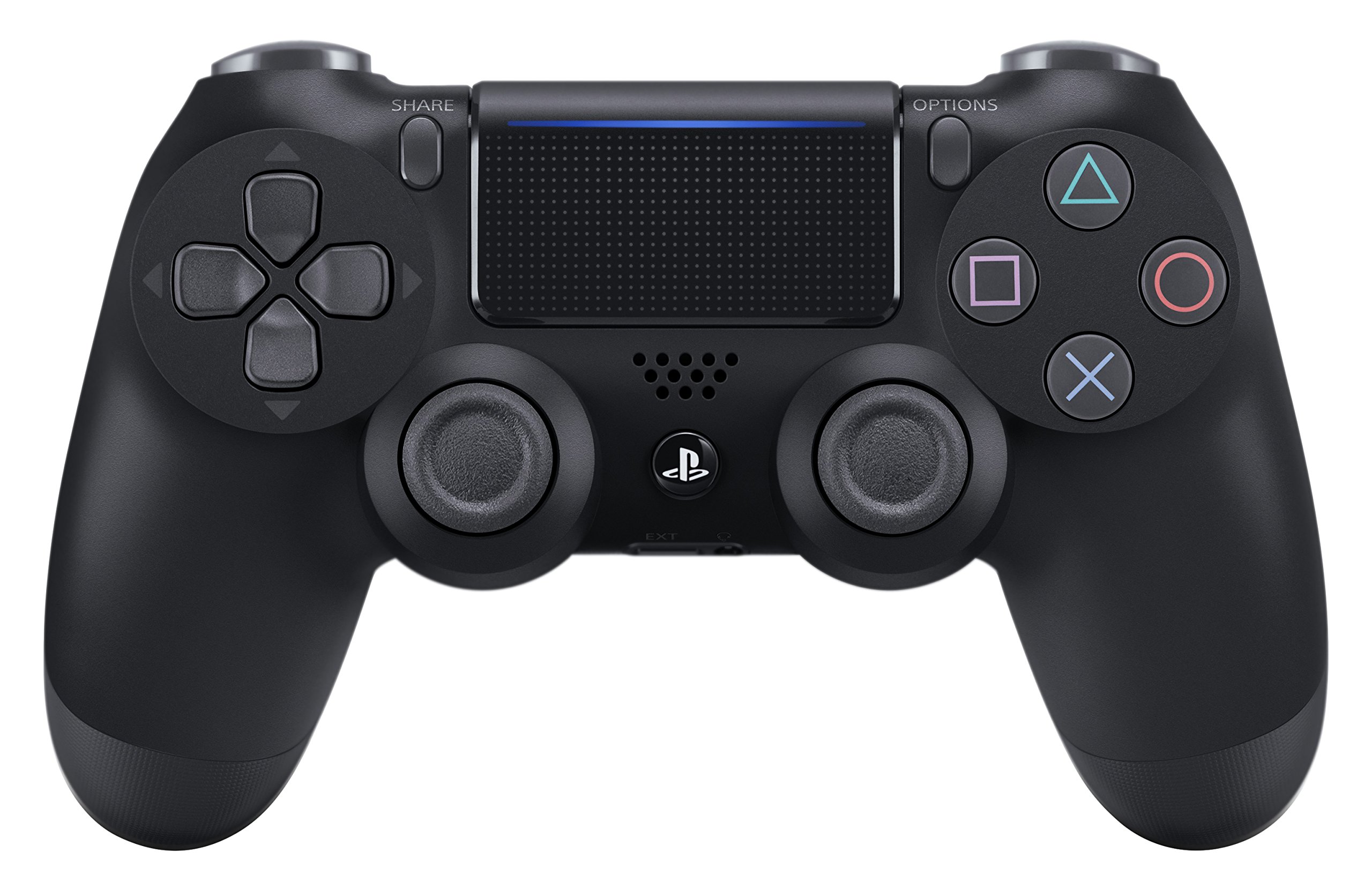 【純正品】ワイヤレスコントローラー (DUALSHOCK 4) ジェット・ブラック (CUH-ZCT2J)