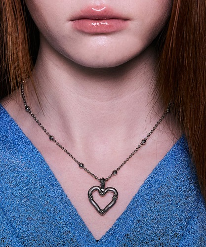 NFF amour necklace silver アムールネックレス シルバー 韓国アクセサリー 正規品 ネックレス