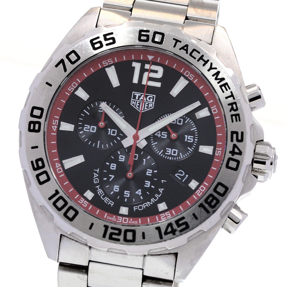 タグホイヤー TAG HEUER CAZ101Y.BA0842 フォーミュラ1 クロノグラフ クォーツ メンズ 箱・保証書付き_834621【中古】