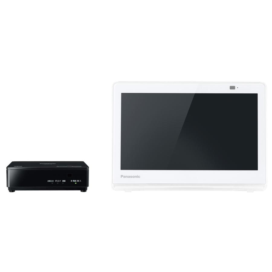 【UN-10E11-W】UN10E11-W　10V型　ポータブルテレビ 　プライベート・ビエラ ホワイト 液晶テレビ　地上・BS・110度CSデジタル　防水モデル