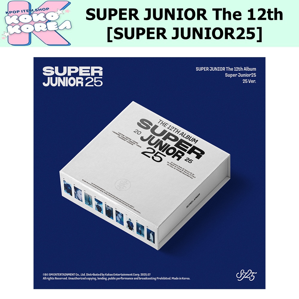 Qoo10] SMエンターテインメント 25 ver SUPER JUNIOR : KPOP