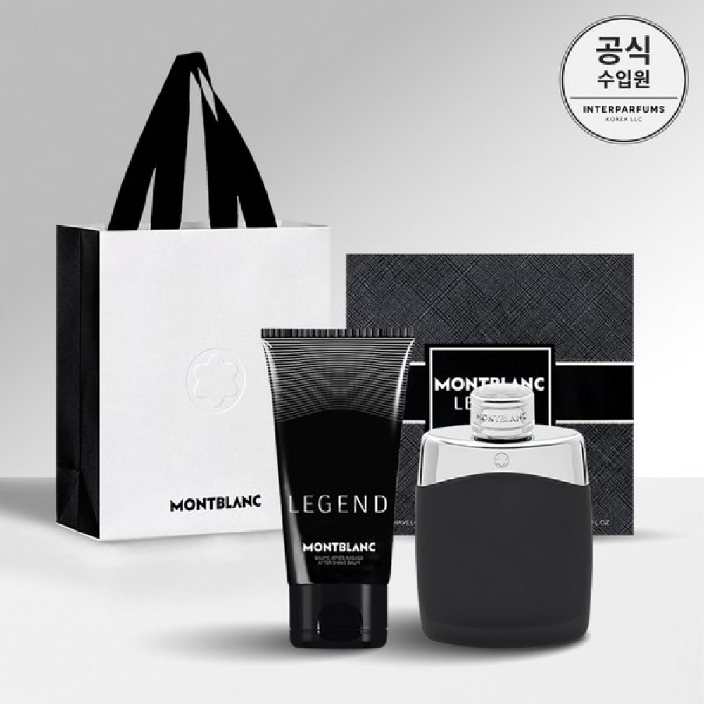 モンブラン レジェンド アフターシェーブ ローション & バーム ギフトセット 100ML 150ML