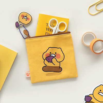 Qoo10] カカオフレンズ 可愛いチュンシクの四角いミニポーチ/韓国