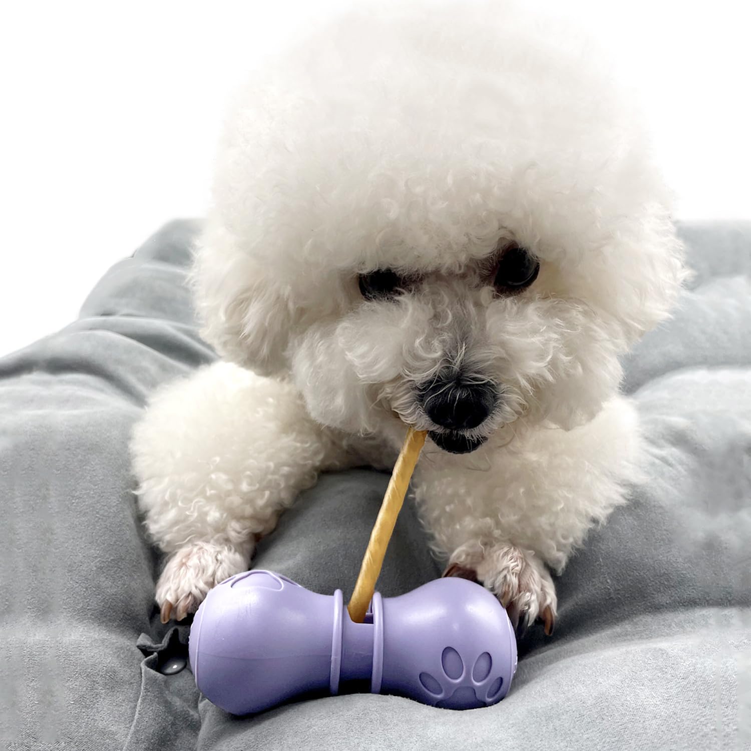 BoniVet 犬用ガムスタンド いじめスティック おやつホルダー 犬用 噛むホルダー -小さいサイズ