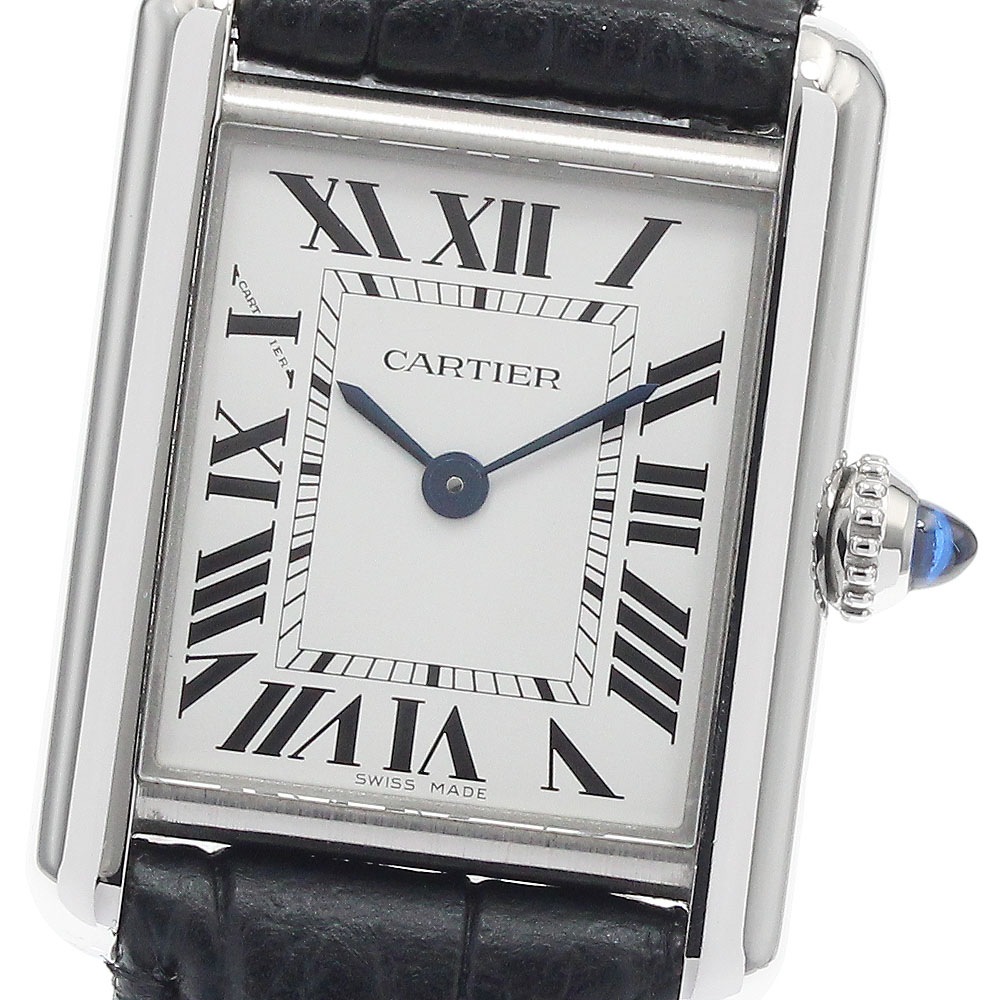 カルティエ CARTIER WSTA0060 タンクマスト SM ソーラー レディース 箱・保証書付き_938863【中古】