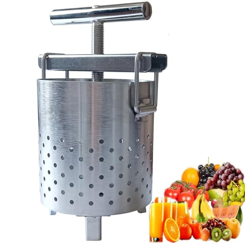 Aidour HM 脱水機 手動 果汁しぼり器 野菜 絞り器 ハンドミキサー ろ過器 304ステンレス鋼 压榨机 家庭用 業務用 (シルバー) 12,815円