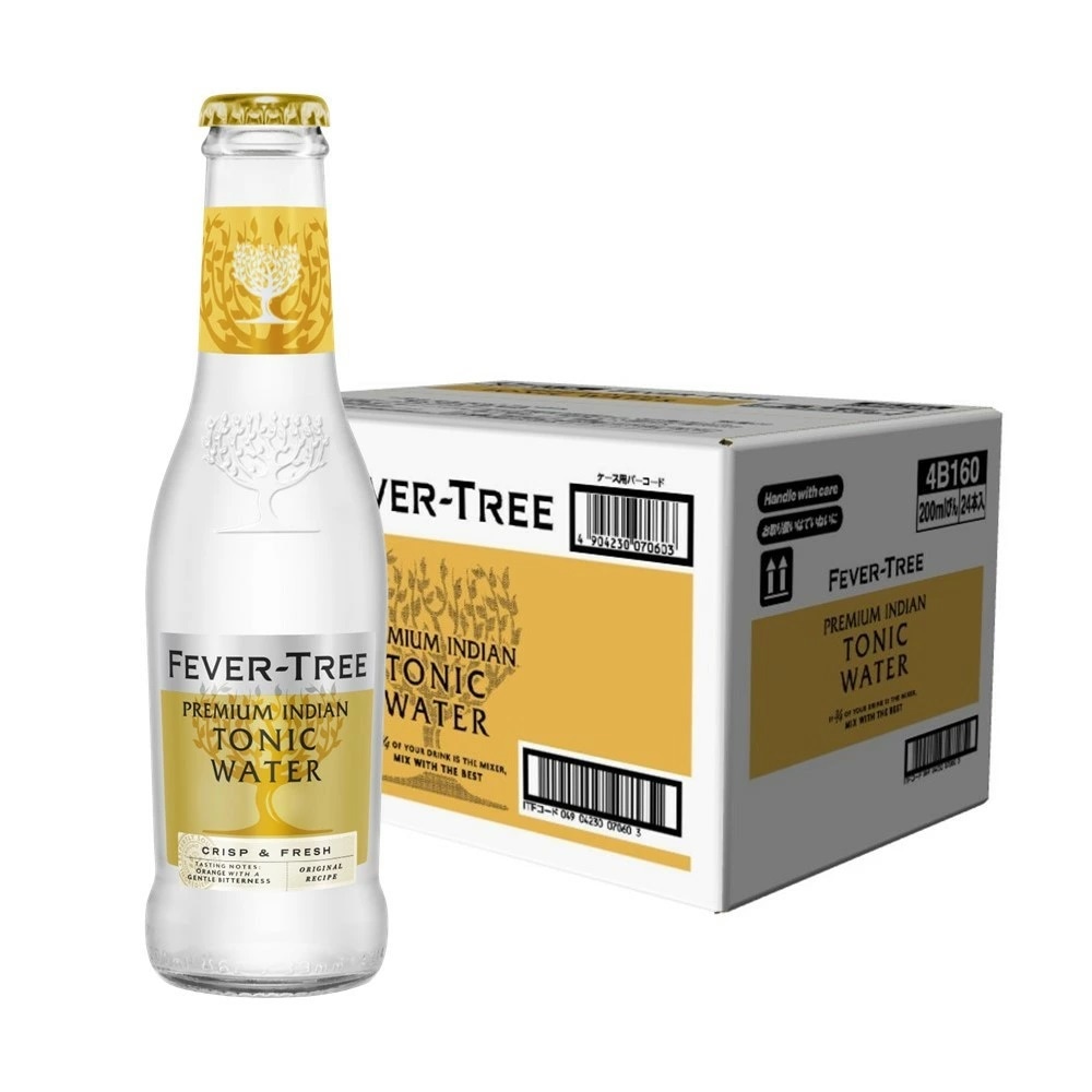 【送料無料】アサヒ Fever-Tree フィーバーツリー プレミアム トニックウォーター 瓶 200ml×1ケース/24本