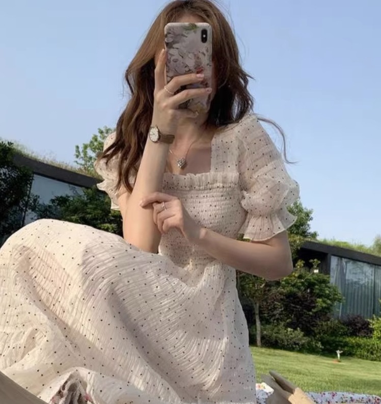 ワンピース デート モテアイテム ロングワンピース 花柄デザイン シフォン フレアスカート 大人可愛い きれいめ 上品 おしゃれ かっこいい 大人可愛い ラブリー キュート ガーリー クール モード系