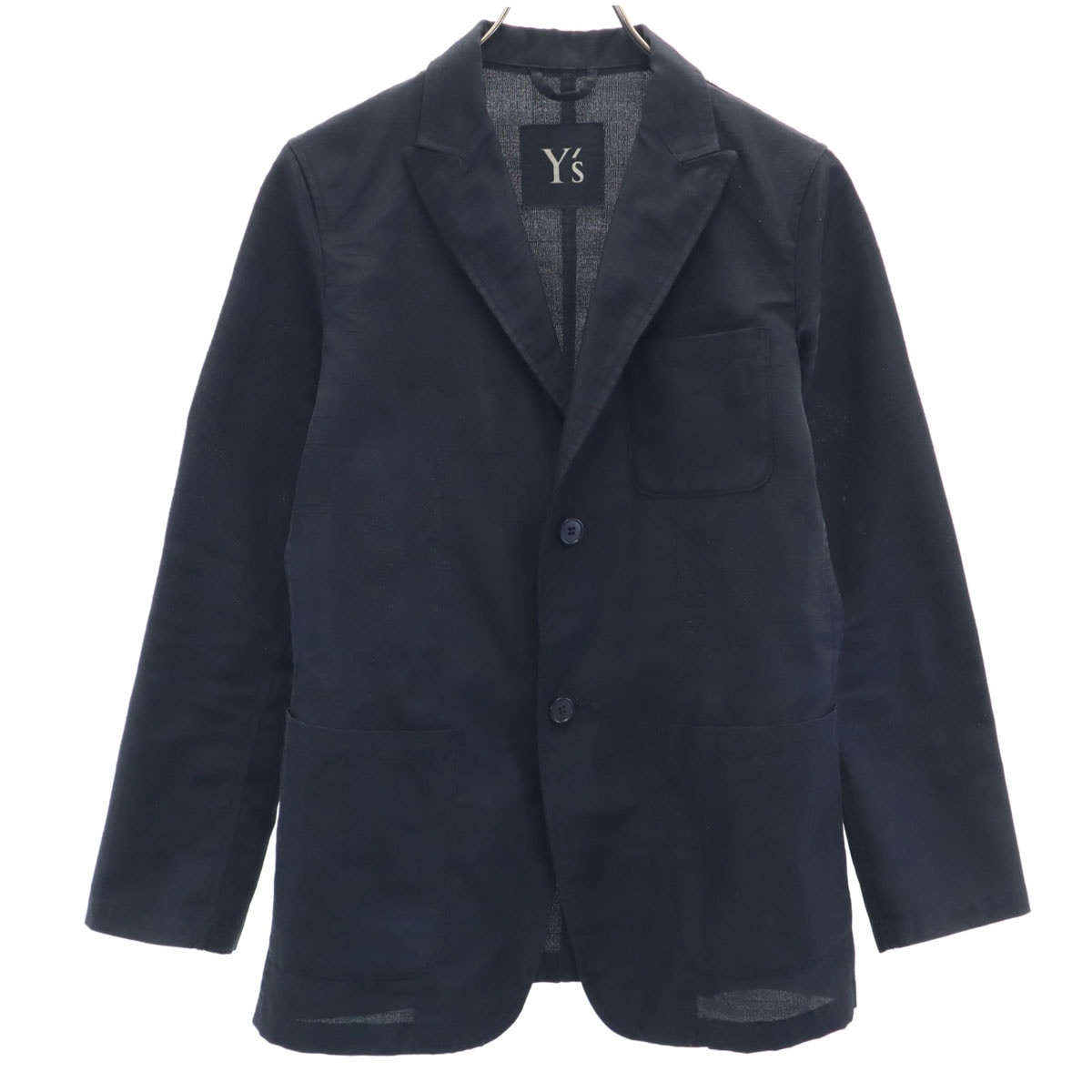 Ys ワイズ 80s 日本製 ヴィンテージ テーラードジャケット ブラック アンコン レディース 古着
