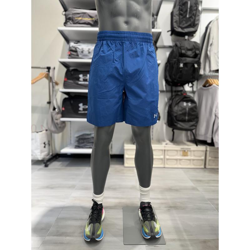 6015442-426 ブルー男性 APAC ウーブンスポーツショーツ