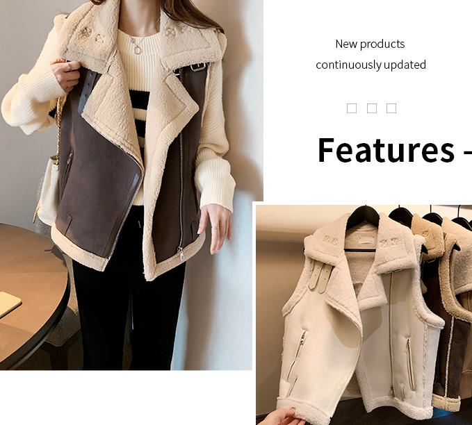 ボアムートンベスト ボアムートンジャケット ボアベスト ムートンベスト ベスト ジレ ボアムートンコート ボアジャケット レディース ボアアウター ラムウール ジャケット アウター ３カラー コート