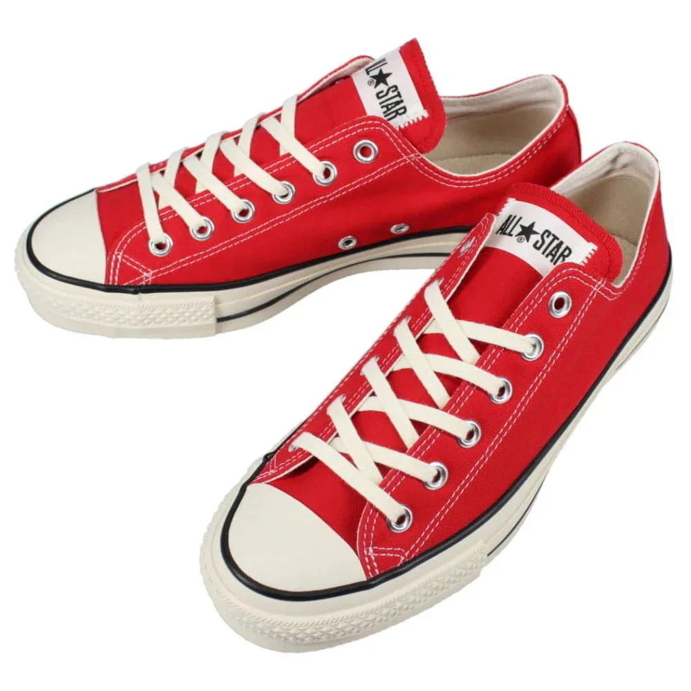 正規品 キャンバス オールスター ジャパン オックス CVS ALL STAR J OX レッド 日本製