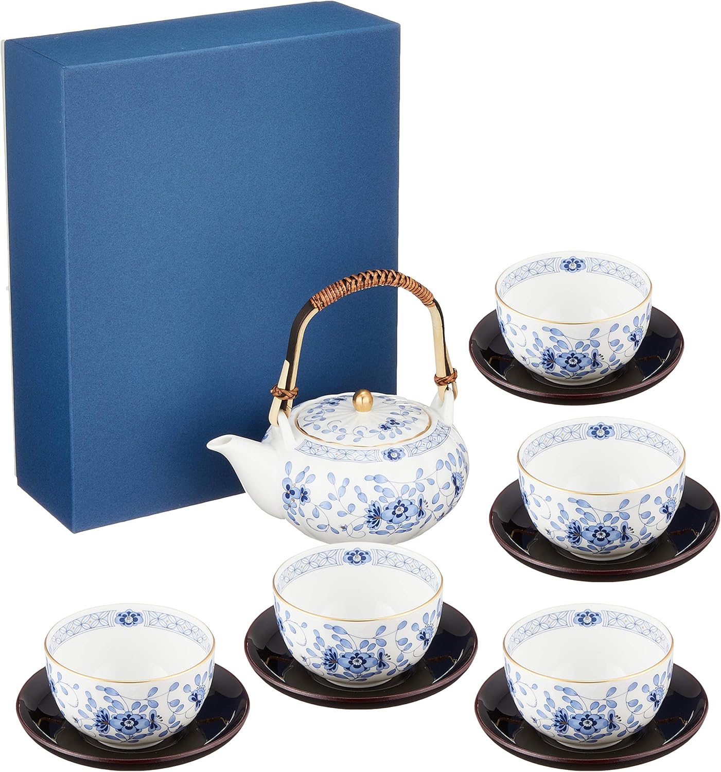 NARUMI ミラノ 茶器揃(茶托付) 9682-23031