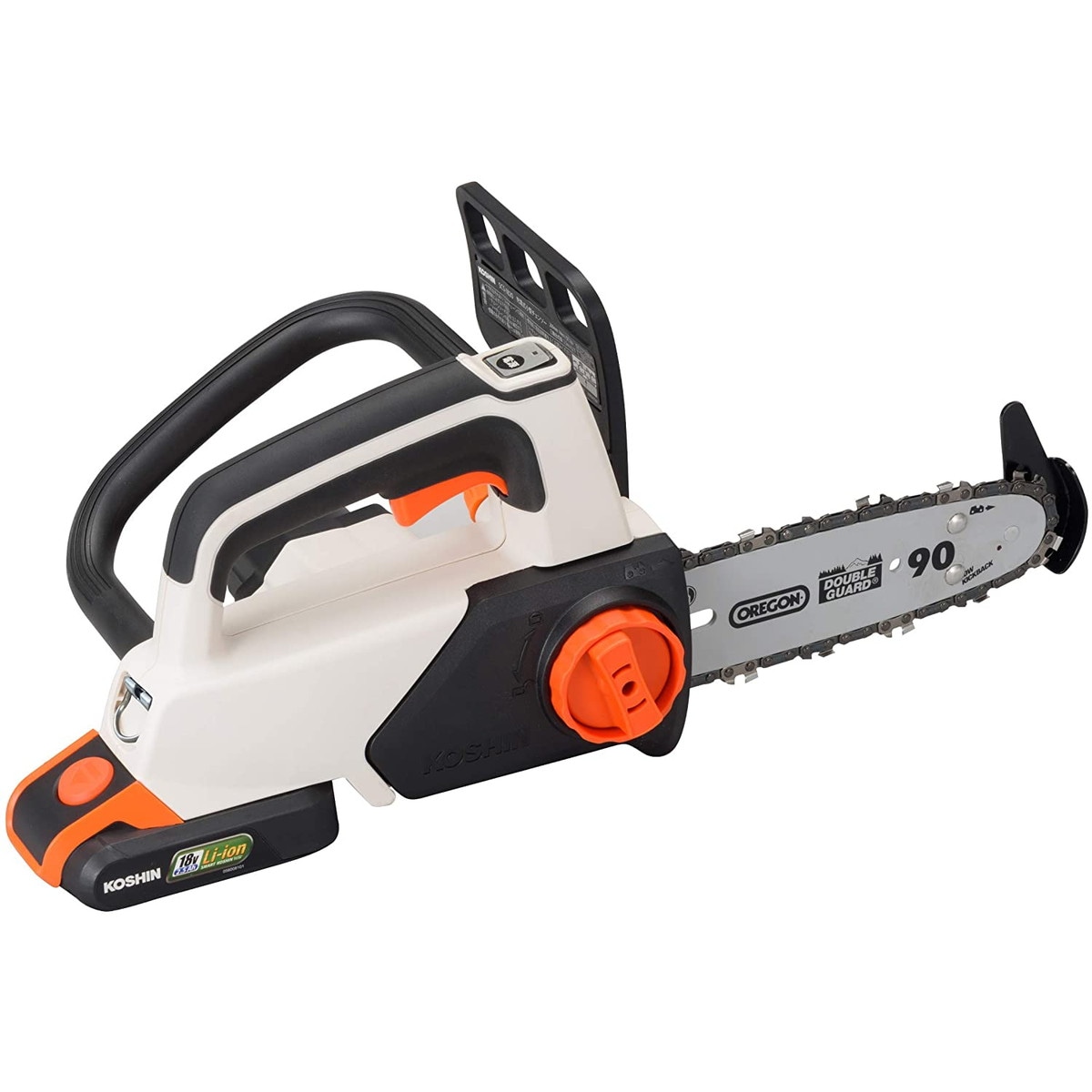 【在庫有・即納】工進(KOSHIN) 18V 2.0Ah 充電式 小型 チェンソー SCS-1820 バッテリー・充電器付 枝打ち 枝切り 剪定 軽量 コンパクト