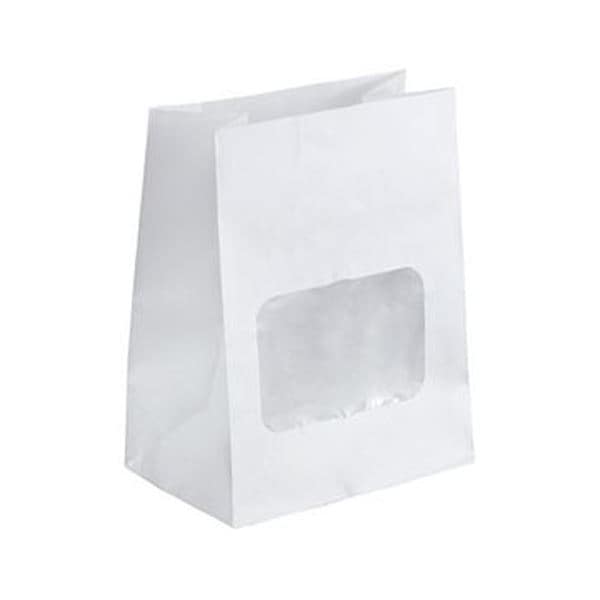 （まとめ）水野産業 ルックバッグ4S 白 1パック（100枚）[x20セット] 22,158円