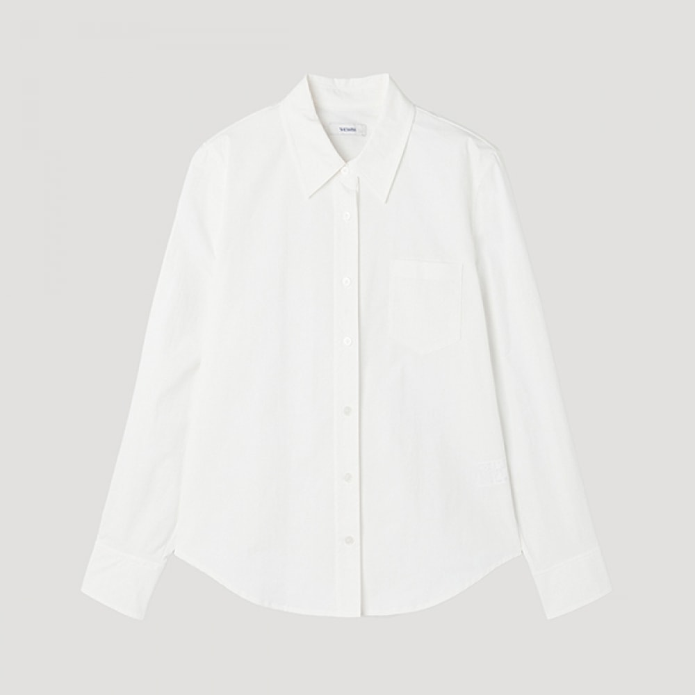 (Shes Miss) ソフトベーシックシャツ_SWWSTP12030_OW