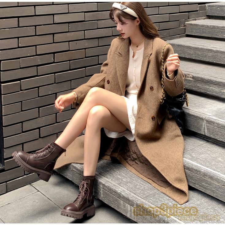 【２点で200円OFF!】ショートブーツ レースアップ レディース 英子の小さな店