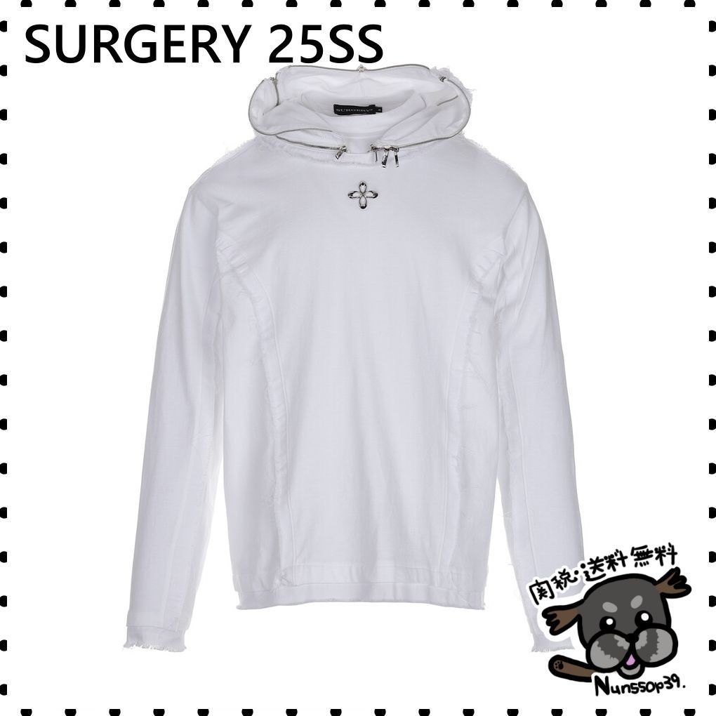 【SURGERY】ninja 3-way long sleeves T-shirts white 27,619円