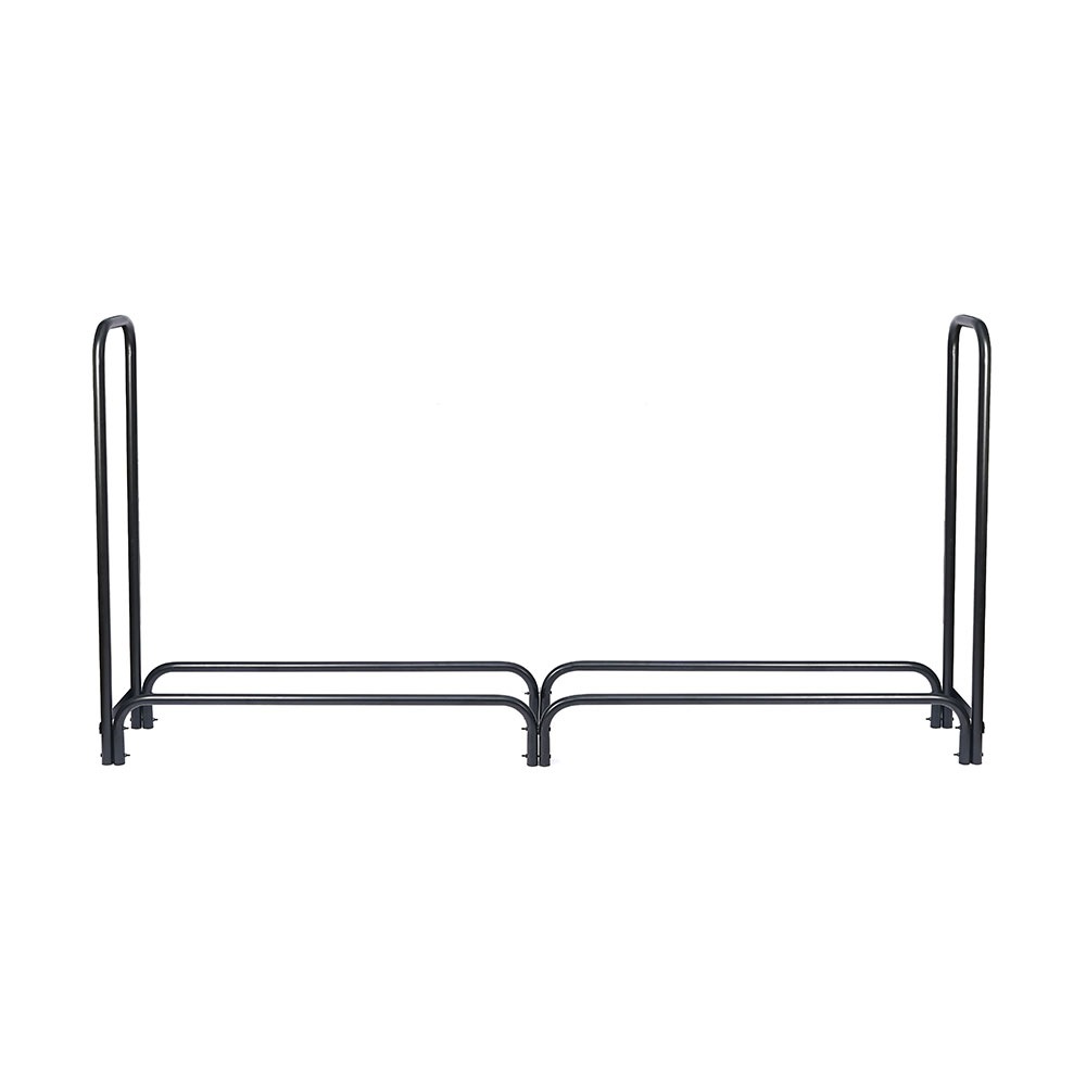 [国内即発送！送料無料][52]薪ラック L247×W34×H125cm 屋外 耐荷重600KG 薪棚 薪ストッカー 薪置き 薪ストーブグッズ 薪 ラック 大型 軽量 アイアン製 収納 整理 保管 乾