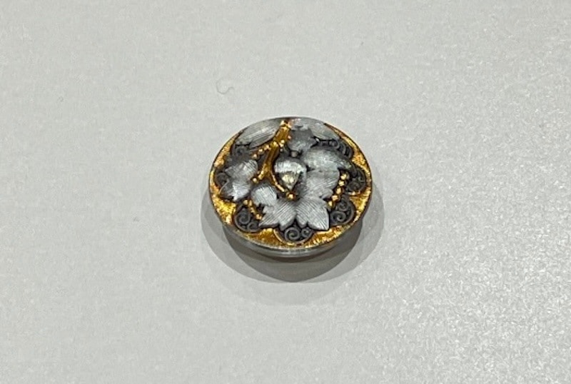 帯留 ガラス細工 [obidomenetsuke021]