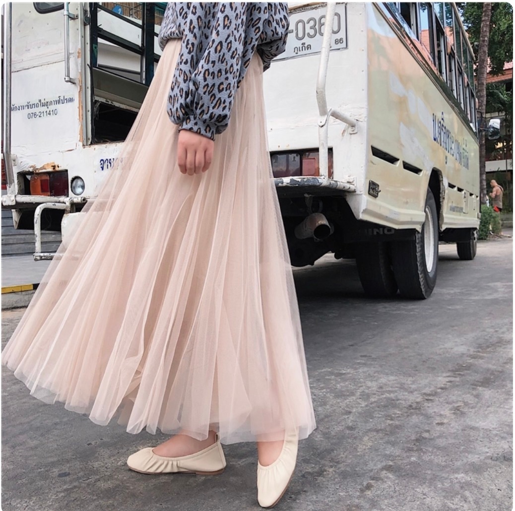 レディース スカート デート ロングスカート フレアスカート ロング ロング丈 ストレート ワイド Aライン スマート ウエストゴム 透け感 伸縮性 上下セット 2点セット かわいい 大人可愛い