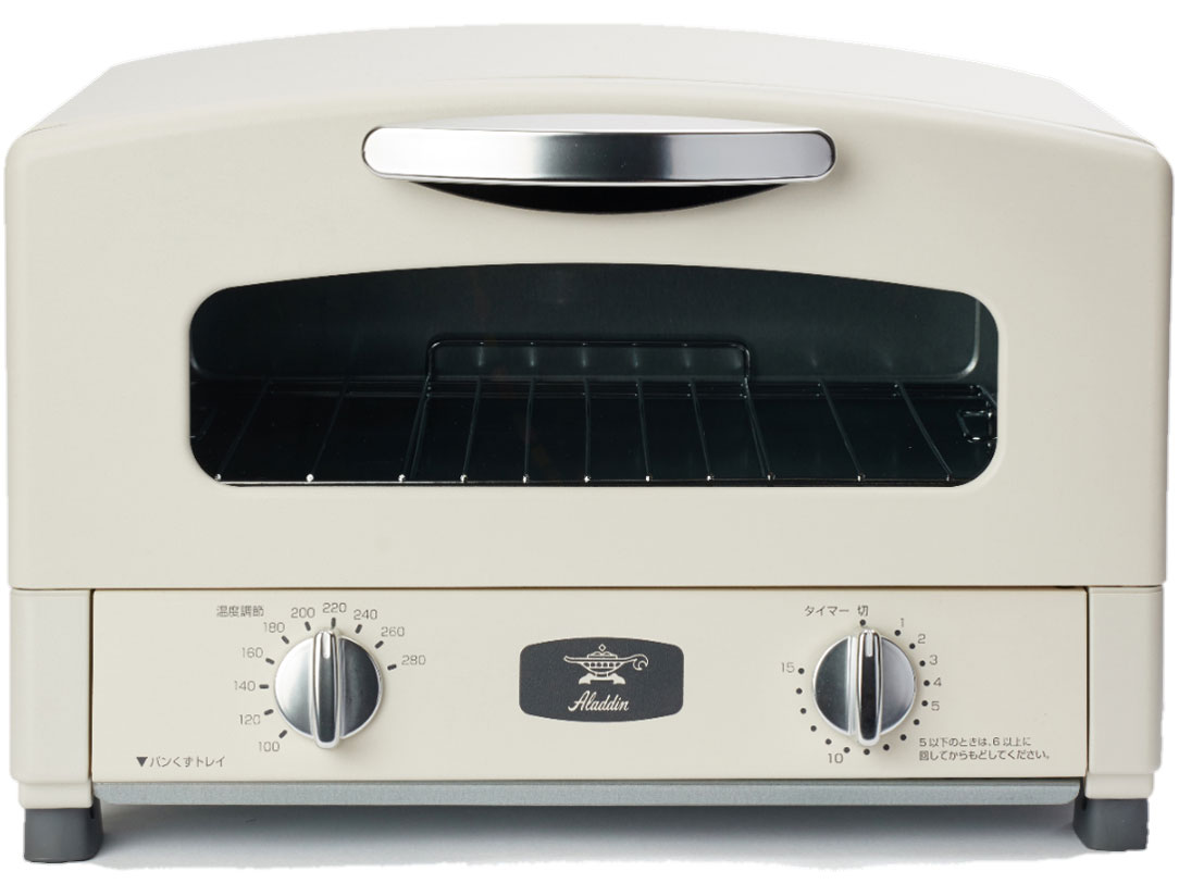 激安商品 アラジン Aladdin グラファイトトースター AET-GS13B(W 再再販! 【未開封・未使用】ALADDIN AET-GS13B(W) アラジントースター白 電子レンジ/オーブン