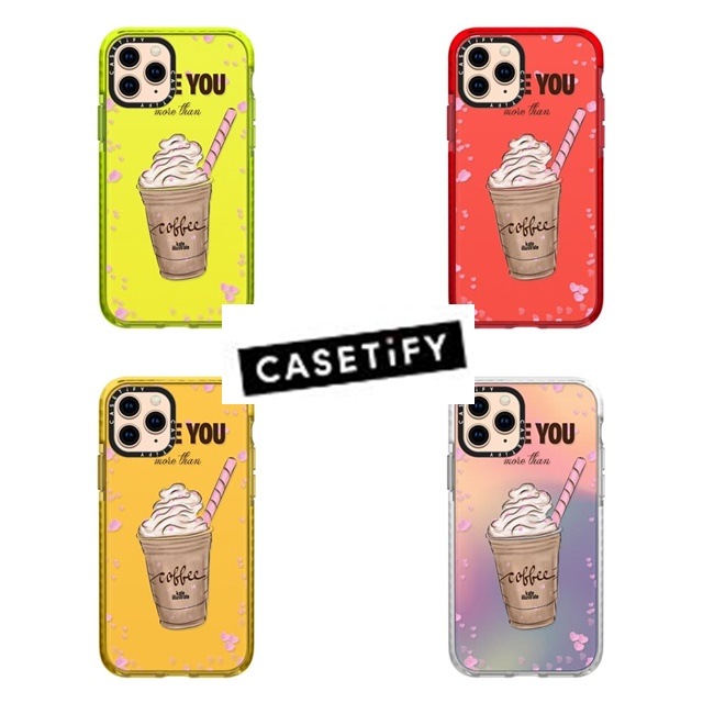 iPhoneインパクトケースお洒落コーヒー